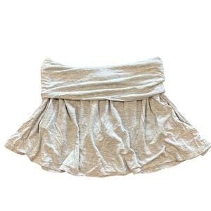 Fold Over Mini Skirt